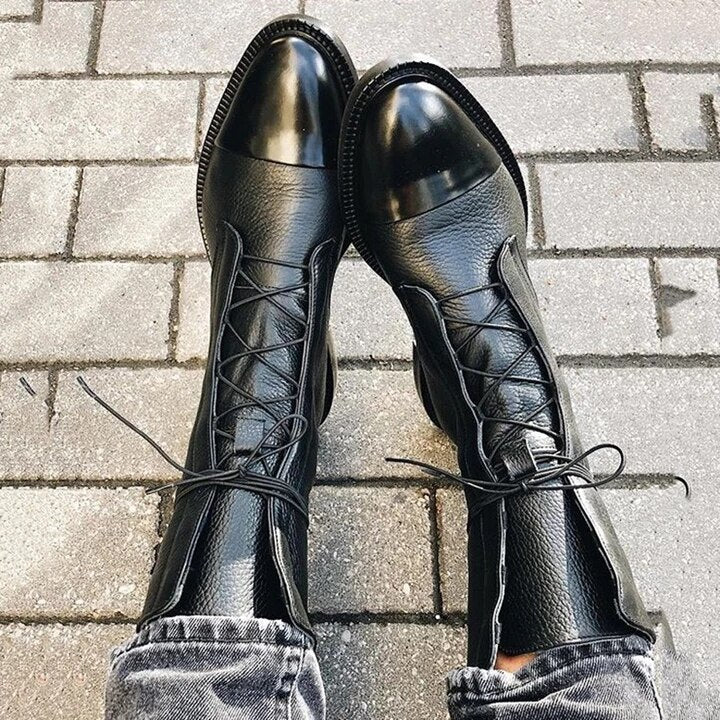 Bottines À Talons En Cuir Végétal Pour Femme